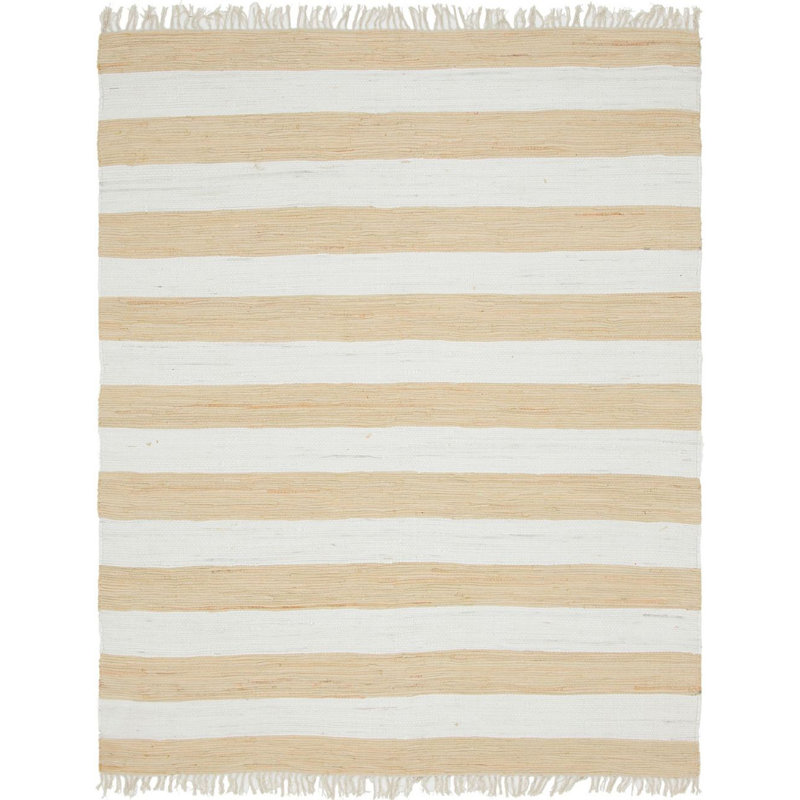 Carlotta Cotton Striped Indoor Rug, Rectangle 8' x 10'