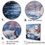 «Winter River Snow Charm Landscape», impressions sur toile-1686814770-1766201529