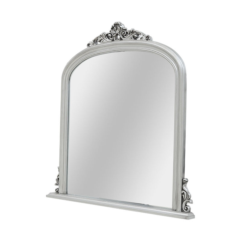 Mulcahy Wood Flat Wall Mirror