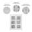 Glass Freestanding Bathroom Cabinet