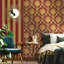 Italian Classics 4 Stripe 3D Embossed Wallpaper Roll-712749915