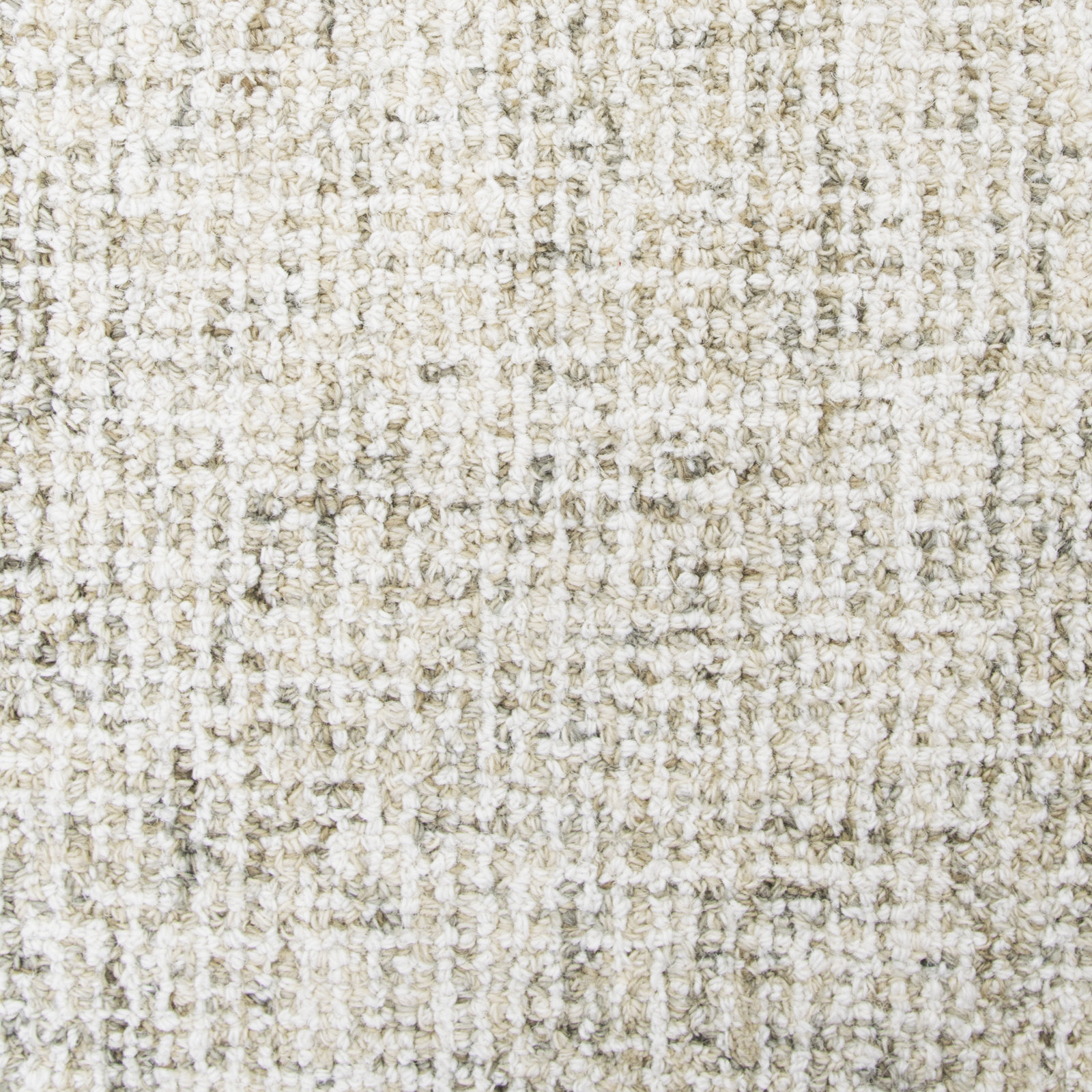 Britley Hand-Tufted Geometric Wool Rug, Round 8'