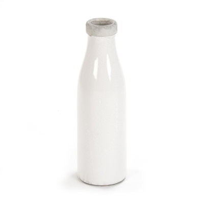 Vase de table blanc