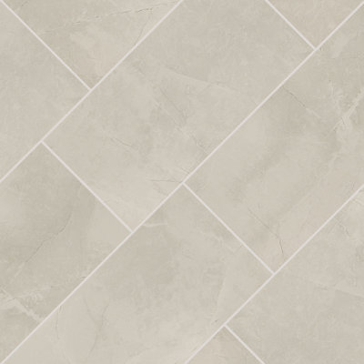 Sonoma 24 in. x 48 in. Polished Porcelain Marble Look Floor and Wall Tile