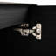 Meuble-lavabo moderne - 28 po, lavabo mural en châtaignier noir avec beaucoup d'espace de rangement-1348164150-1348164144