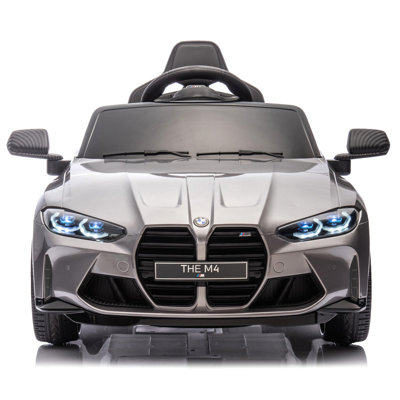 BMW M4 12v Kids ride on toy car 2.4G W/Parents Remote Control,Three speed adjustable,Power display, USB,MP3 ,Bluetooth,LED light,story,A handle with w