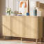 Buffet 59,74 "moderne en noyer avec rangement-210567346