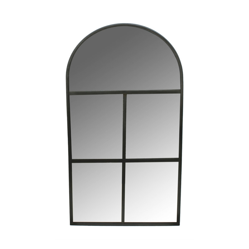 Metal Arch Wall Mirror