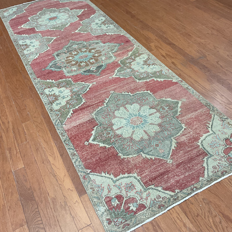 Dakota Fields Handmade Turkish Oushak Wool Runner