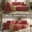 107'' Modular Sectional Sofa with Chaise, Modern Woven Upholstery, Convertible L-Shaped Design, No Assembly Required for Living Room-337863672