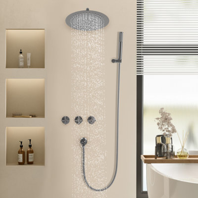 Ensemble de douche 10 pouces avec douchette