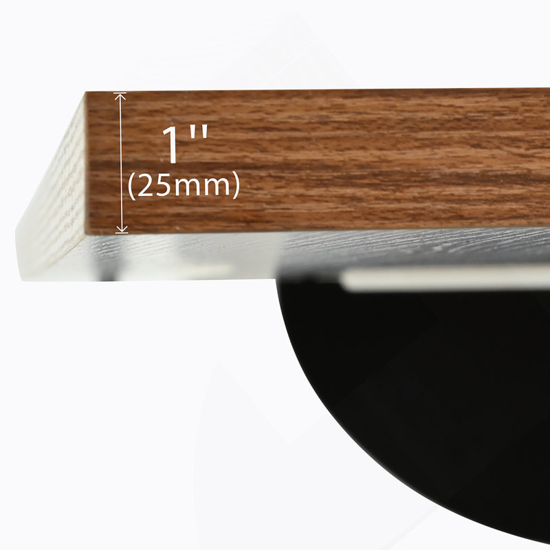 Îlot de cuisine avec prise de courant, îlot de rangement de cuisine avec support de rangement interne, abattant, Noir