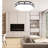20" Led Flush Mount Ceiling Light, Flower Shape Ceiling Light-1964161389