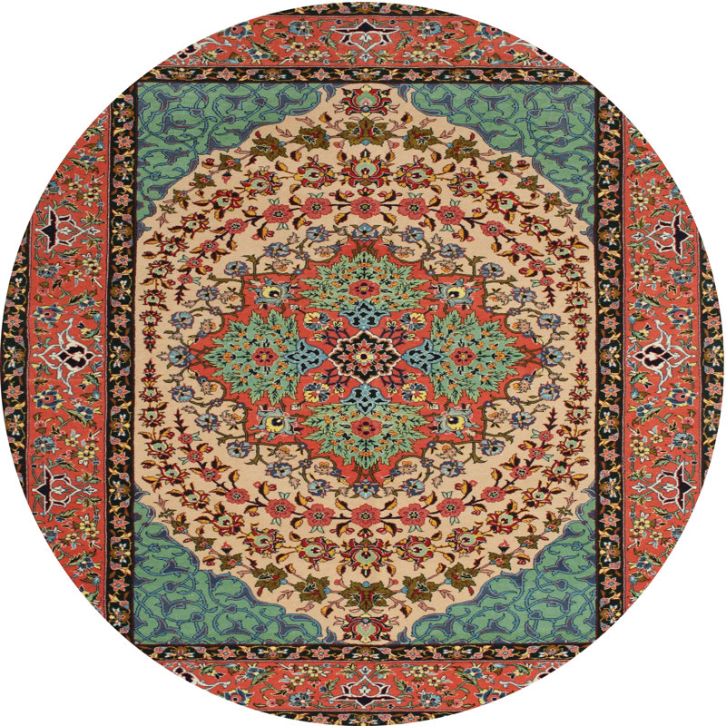 Celyna Oriental Indoor Rug, Round 3'