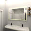 Miroir de salle de bain mural moderne 48 x 36