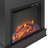 Tereza 29.7'' W Electric Fireplace & Mantel Package with 4600 BTU-914779036