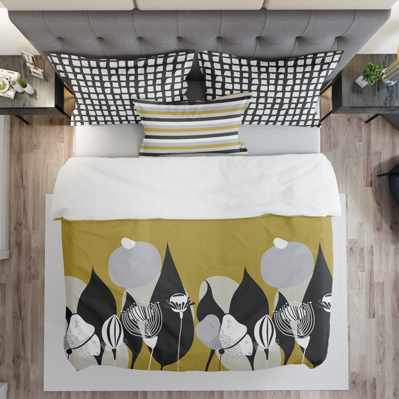 Ensemble de housse de couette Crawley, Beige, Très grand