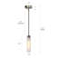 Suspension cylindrique miniature à 1 lumière-1727814319