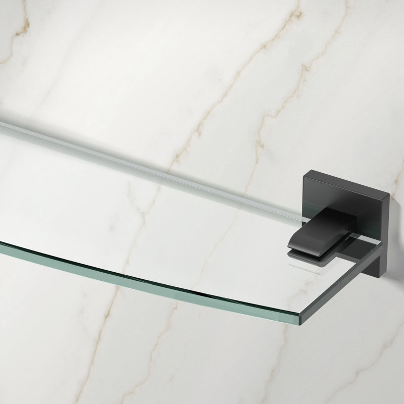 Tablette murale Elevate, Noir mat