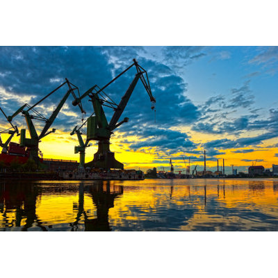 Herr Cranes - Wrapped Canvas Print