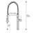 Hands Automatic Kitchen Sink Faucet With Pull Out , Smart Function, Color, Contemporary Style