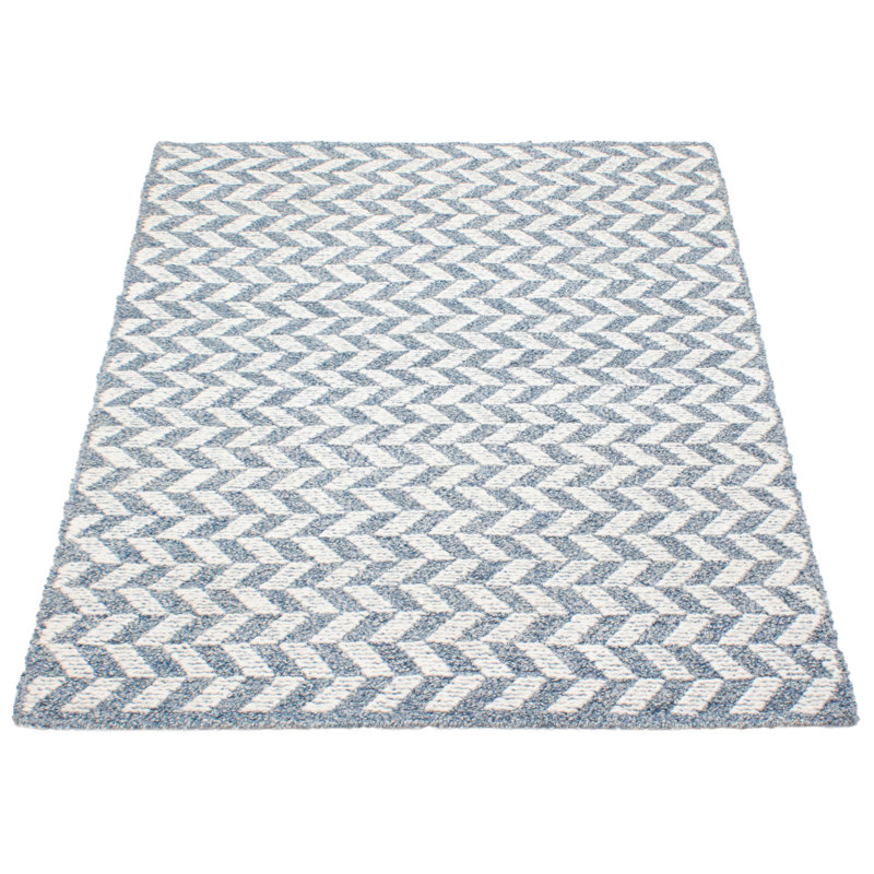 Tapis bleu Sienna 5 pi 2 po x 7 pi 5 po