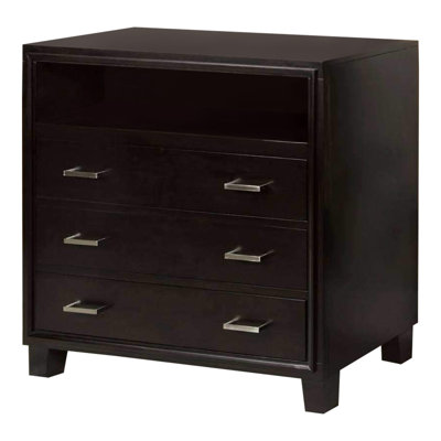 Commode média 3 tiroirs Aniylah