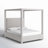 Upholstered Canopy Bed-94398541-94398540