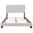Marlene Upholstered Full Panel Bed Ivory-20472050-20472047