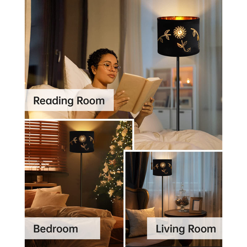 Lampe sur pied traditionnelle 58 po Danette