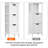 Dastyn Freestanding Linen Cabinet