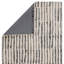 Tapis noir touffeté à la main à motif géométrique Jaipur Living-1016159413