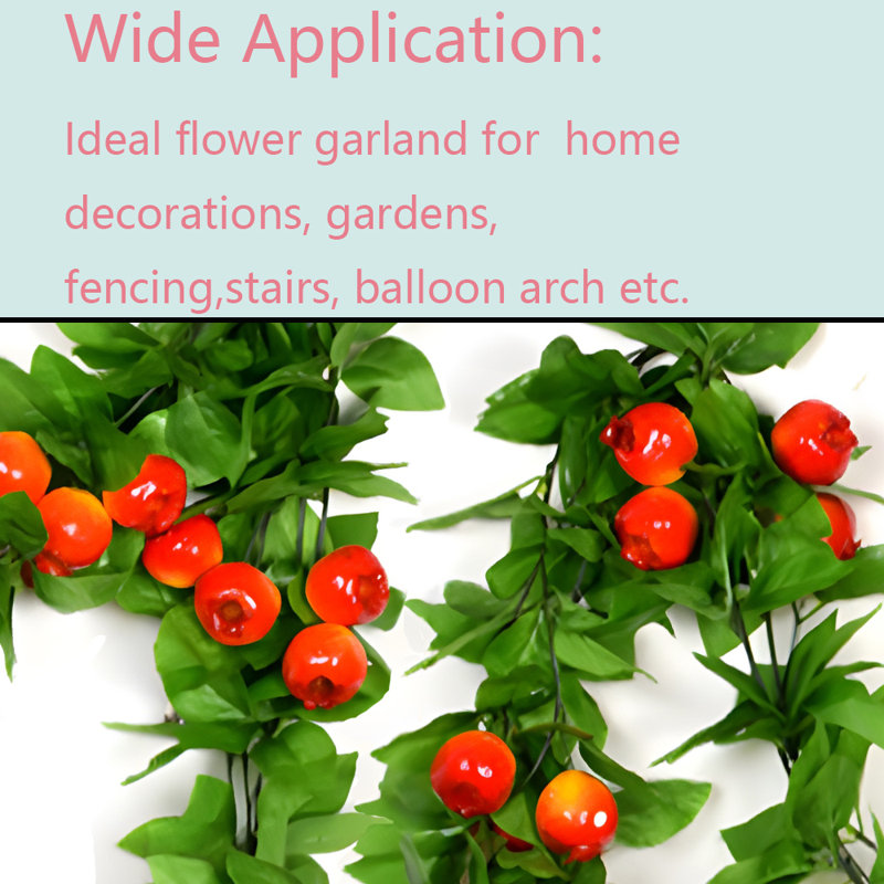 90'' in. Faux Garland