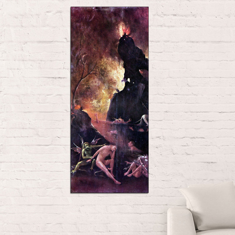 Hieronymus Bosch - Wrapped Canvas Print