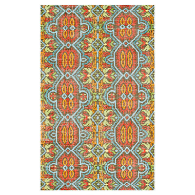 Wool Geometric Indoor Rug