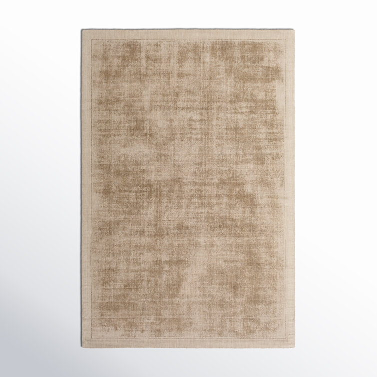 Mckinley Hand Loomed Viscose Taupe Rug