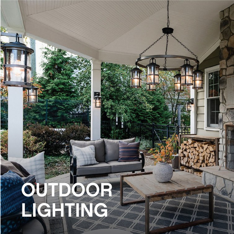 Anchorage Outdoor Wall Mount Carriage Lantern