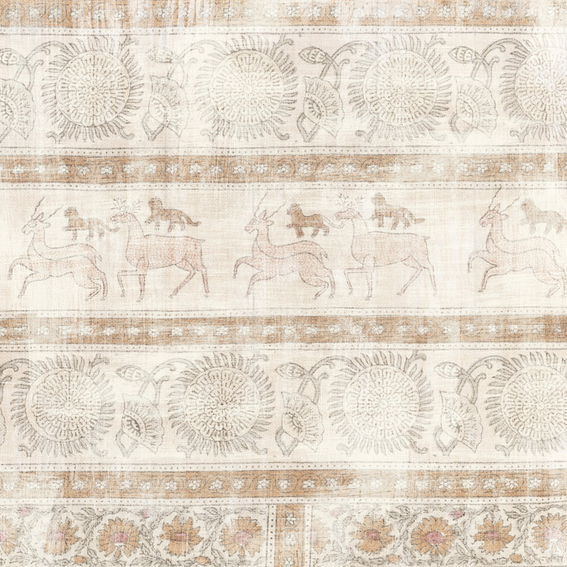 Textile animal II, H 30 po x l 30 po, Non, Toile tendue