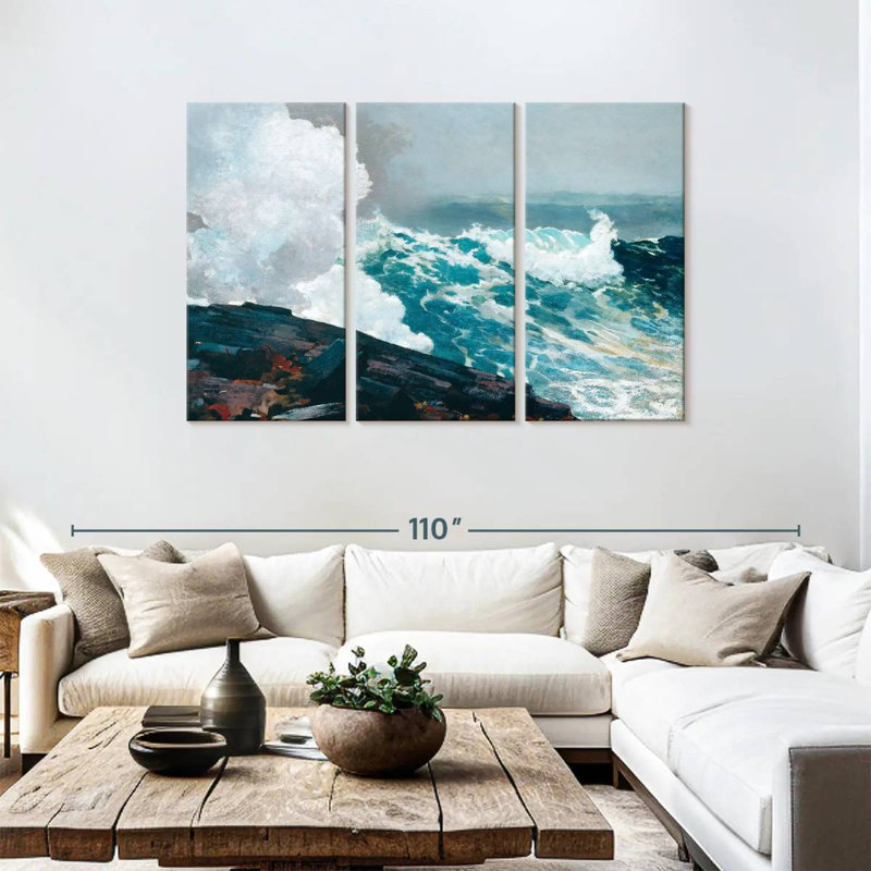 Gillard Northeaster, 48" H x 74" W