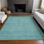 Tapis turquoise intérieur / extérieur lavable à la machine Claudian ACN1634-104235916