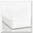 Emerson White High Gloss 1-Shelf Rectangular Side End Table