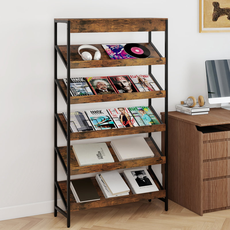 161 cm H x 90 cm W Etagere Bookcase