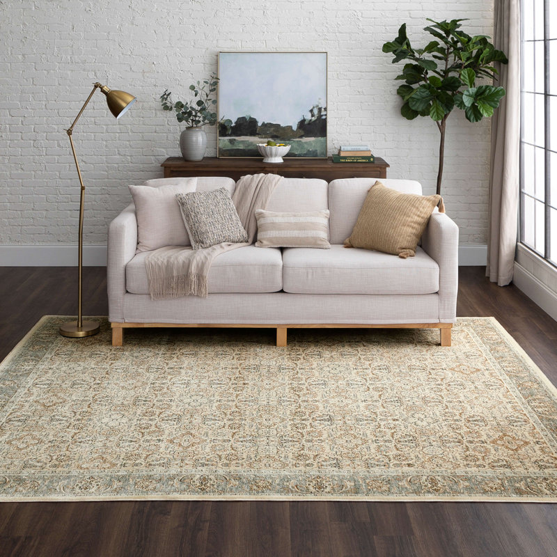 Divina Damask Indoor Rug, Rectangle 8' x 10"
