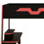 Space-Saving Loft Bed Featuring Desk, Multiple Shelves-1639200650