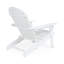 Chaise Adirondack pliante en bois massif Teigan-285171563
