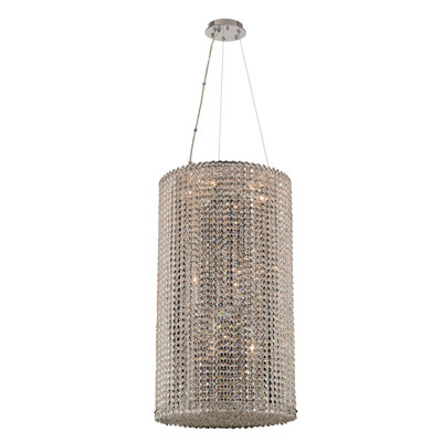Lustre en résine / chrome clair Allegri