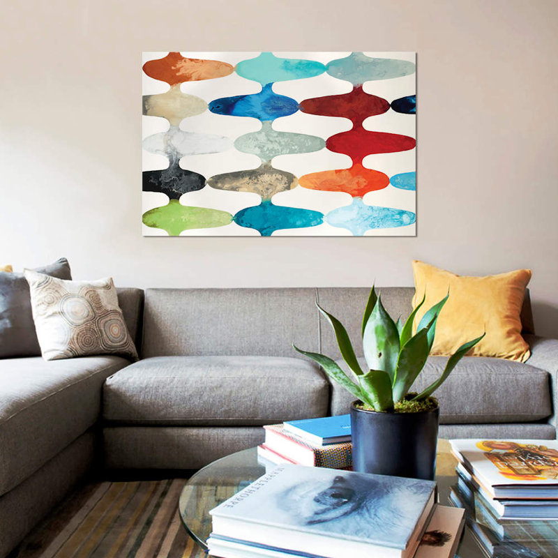 «Ever Flowing» par Randy Hibberd, impression sur toile tendue, H 40 po x l 60 po x P 1,5 po, Toile tendue, Pas de tapis