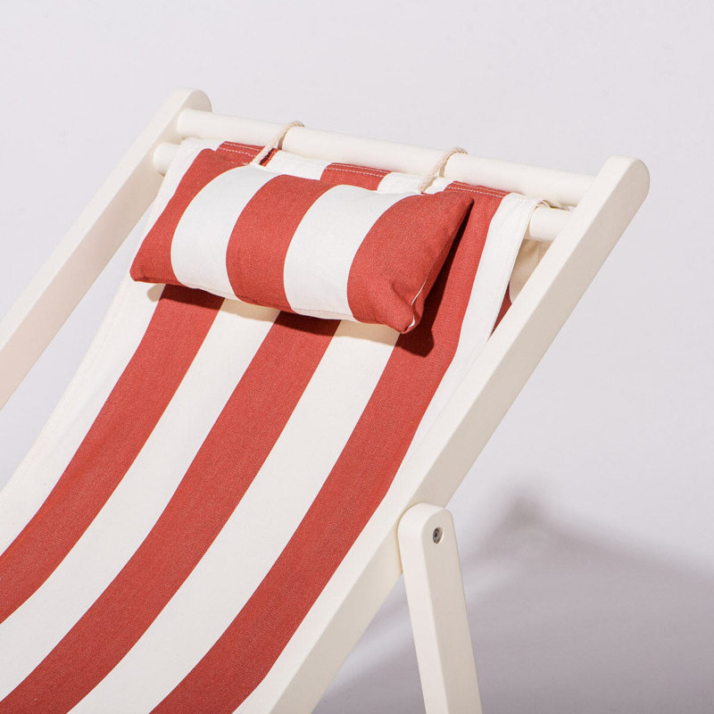Sling Chair, Red/White