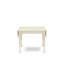 3 Piece Modern Dining Table Set Contains a Rectangle Wooden Table with Dropleaf and 2 Dining Chairs, Linen White-28515783-28515776-28515777