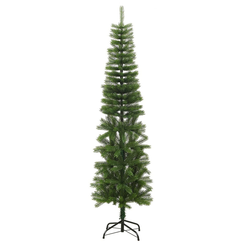 Artificial Cedar Christmas Tree, 6.89ft H x 1.84ft W x 1.64ft D